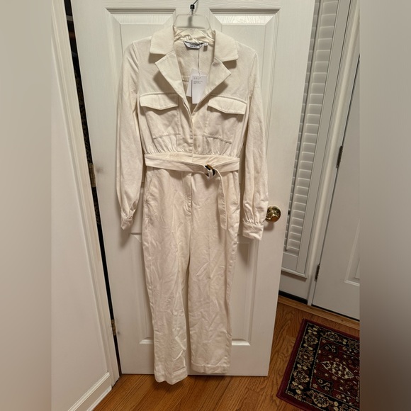 & Other Stories Organic Cotton Belted‎ Jumpsuit New With Tag - Picture 1 of 14